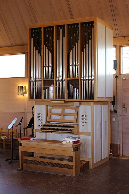 Näsbyparks kyrka, interno