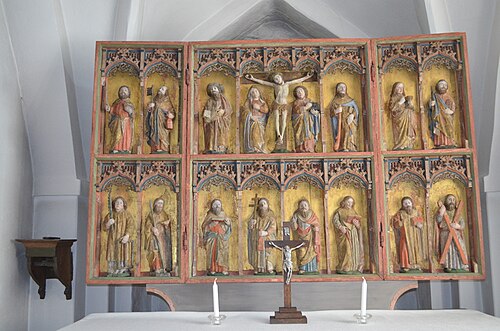 Skeppsås kyrka, interno
