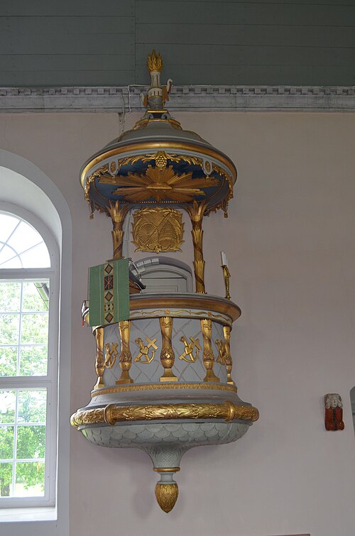 Tvärreds kyrka, interno