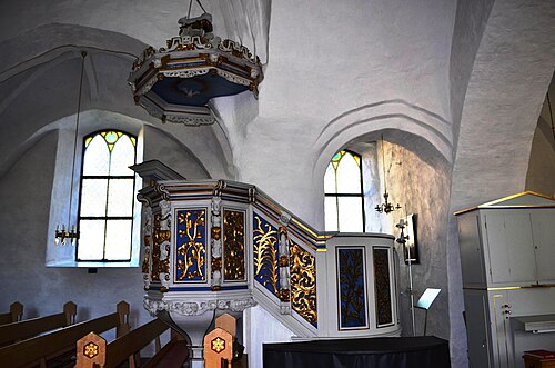 Drothems kyrka, interno