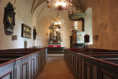 Hammarby kyrka, intérieur