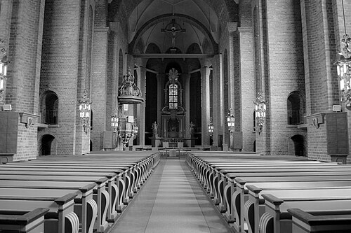 Klosters kyrka, interno