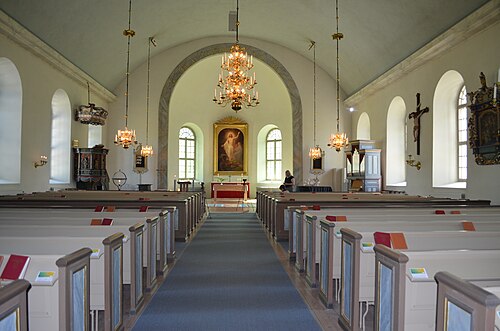 Rogberga kyrka, intérieur