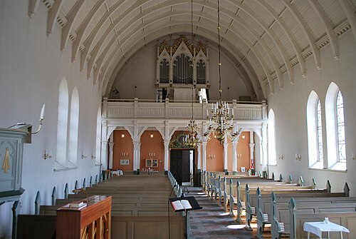 Östra Grevie kyrka, intérieur