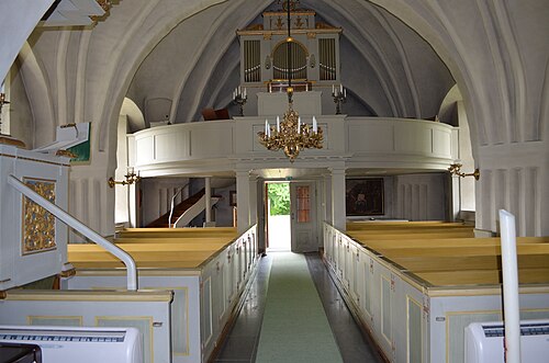 Lästringe kyrka, interno
