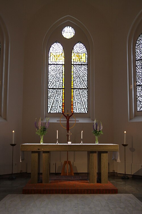 Krokeks kyrka, interno