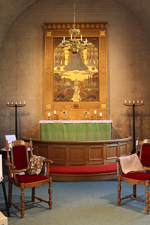 Nathanaelskyrkan, interno
