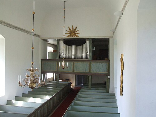 Dillnäs kyrka, interno