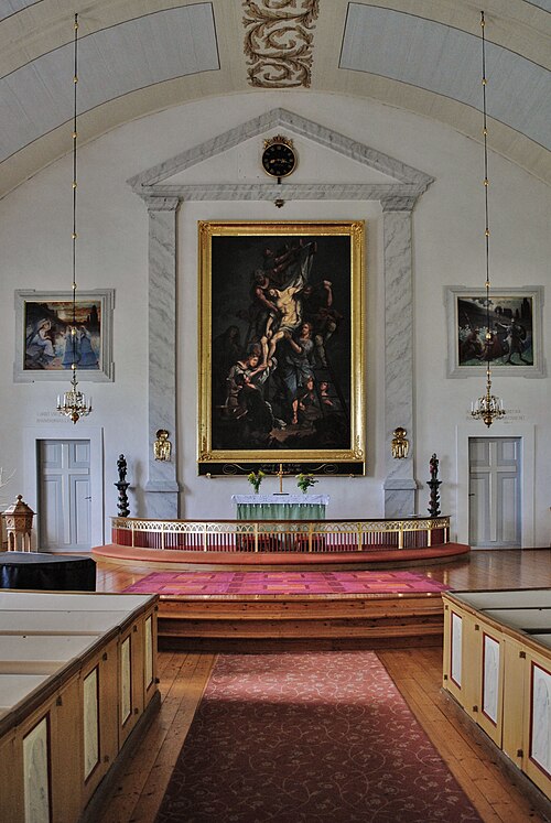Väckelsångs kyrka, interno