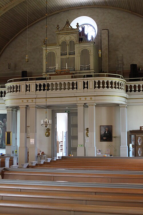 Väddö kyrka, interno