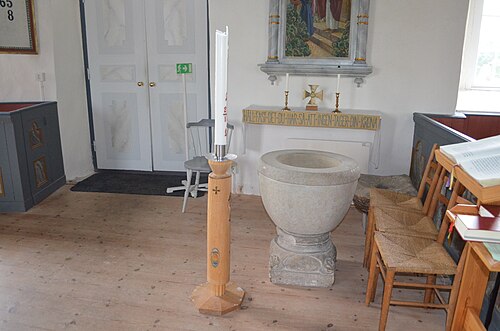 Gällinge kyrka, interno
