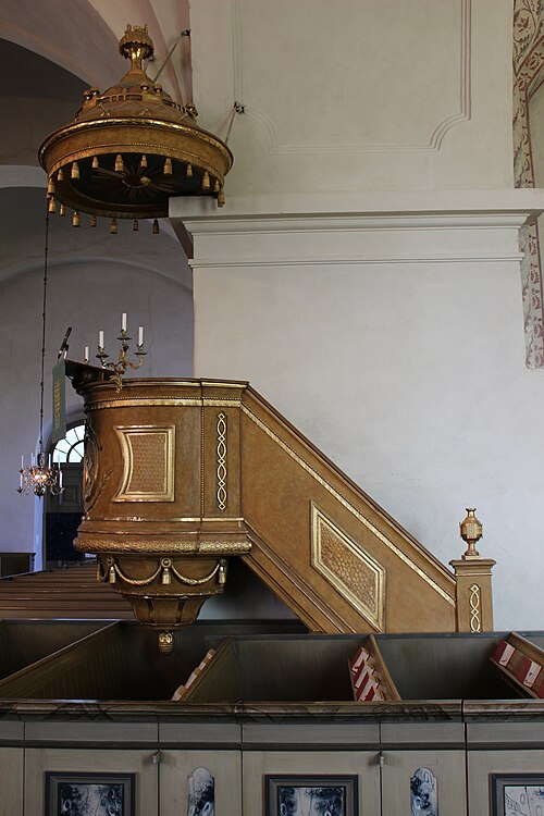 Alunda kyrka, interno