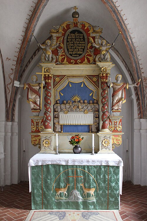 Bjuvs kyrka, interno