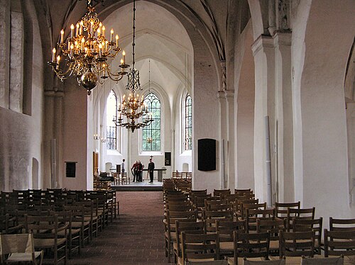 Sankt Petri kyrka, interno