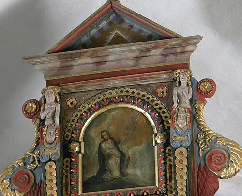 Stävie kyrka, intérieur
