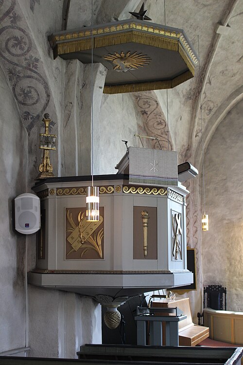 Kalmar kyrka, interno