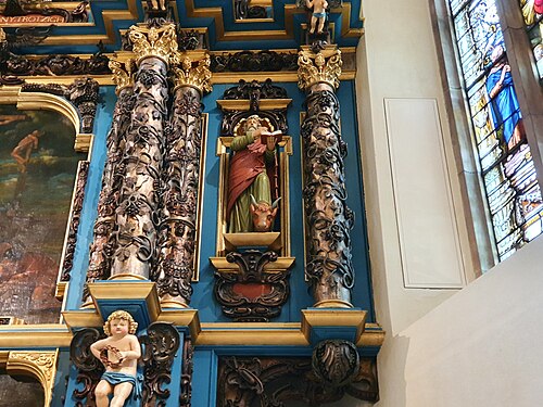 Kristine kyrka, intérieur