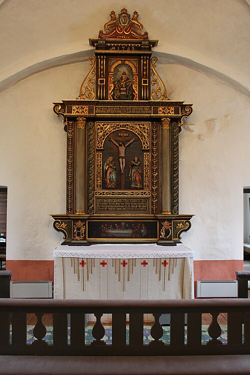 Våxtorps kyrka, intérieur