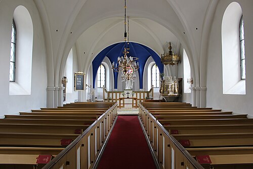 Össjö kyrka, intérieur
