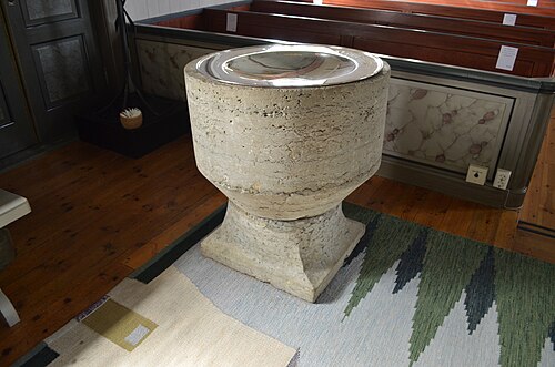 Grönahögs kyrka, interno