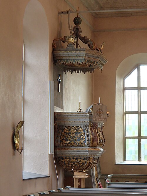 Indals kyrka, intérieur