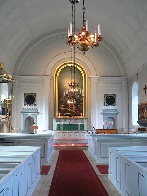 Ledbergs kyrka, intérieur