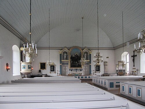 Stenbrohults kyrka, intérieur