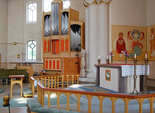 Örsjö kyrka, interno