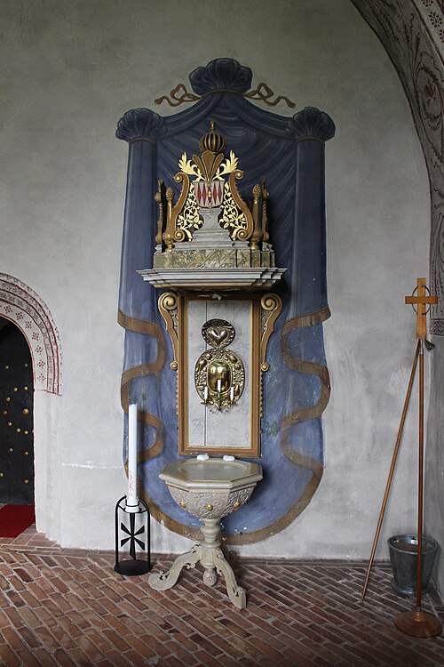 Österlövsta kyrka, interno