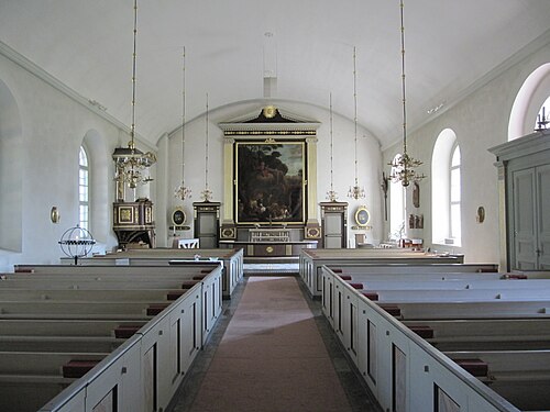 Borgs kyrka, intérieur