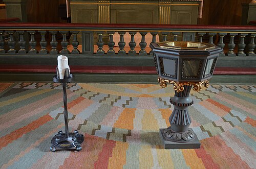 Hällefors kyrka, interno