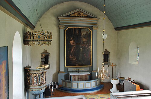 Lekaryds kyrka, interno