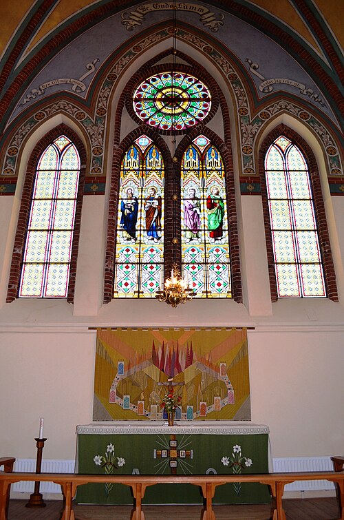 Orlunda kyrka, interno