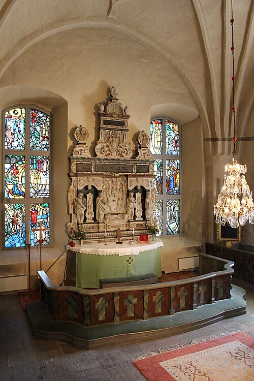 Rasbo kyrka, interno