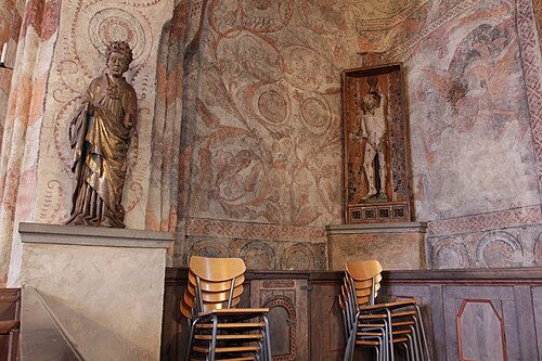 Vika kyrka, intérieur