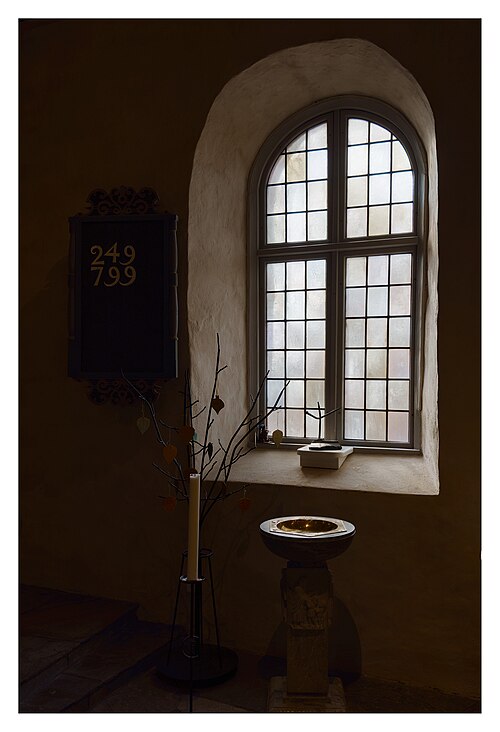 Boda kyrka, interno