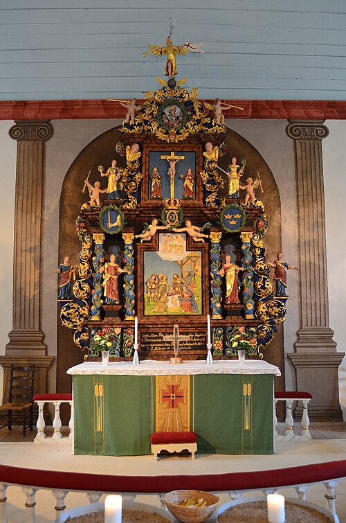 Bollebygds kyrka, interno