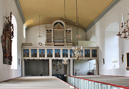 Dörby kyrka, intérieur