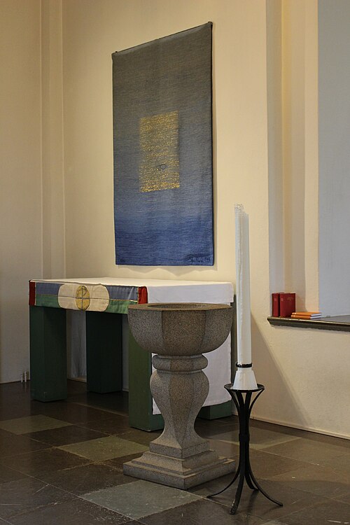 Gustavsbergs kyrka, interno