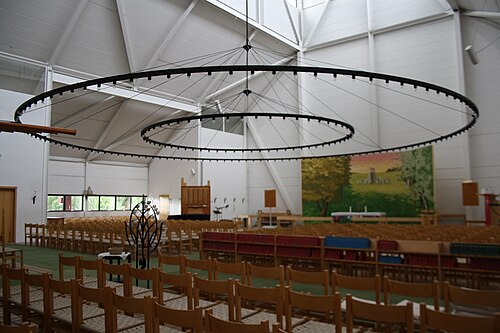Haparanda kyrka, interno