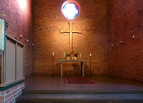 Mälarhöjdens kyrka, interno