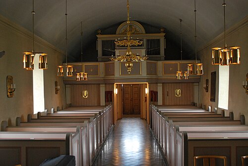 Säby kyrka, intérieur