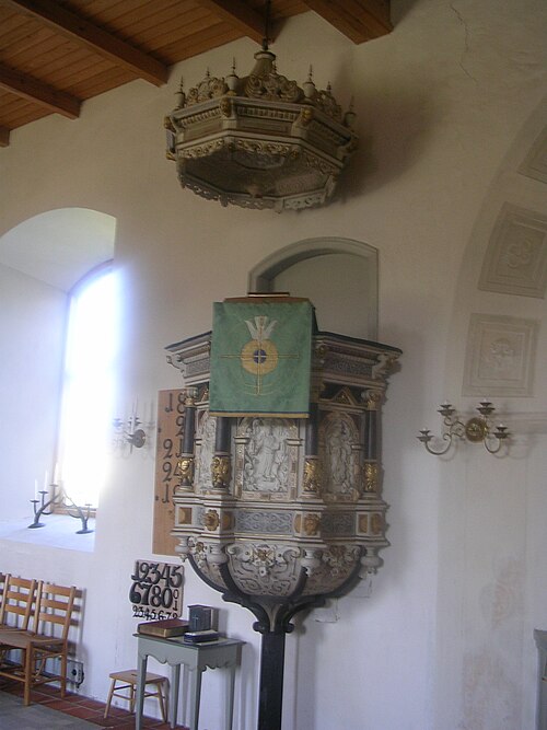 Östra Sönnarslövs kyrka, interno