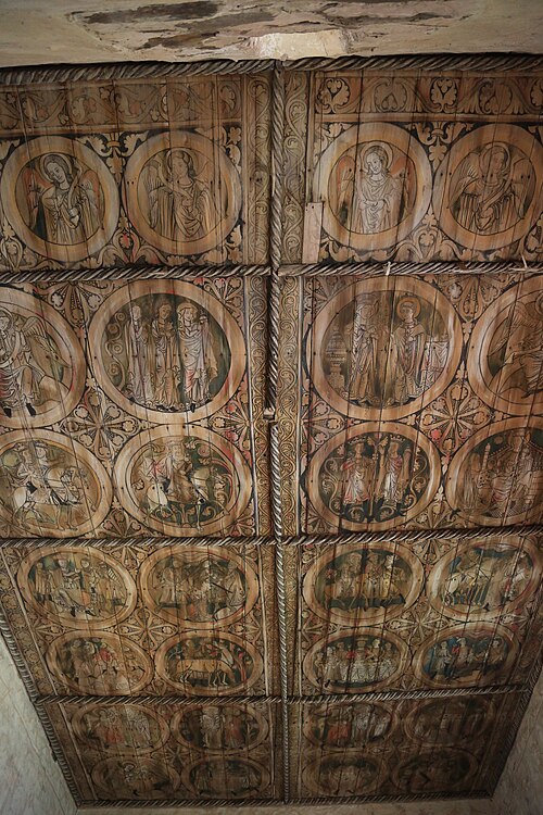 Dädesjö gamla kyrka, interno