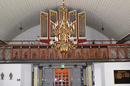 Fuxerna kyrka, interno