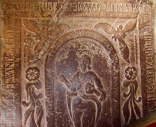 Gudhems kyrka, interno