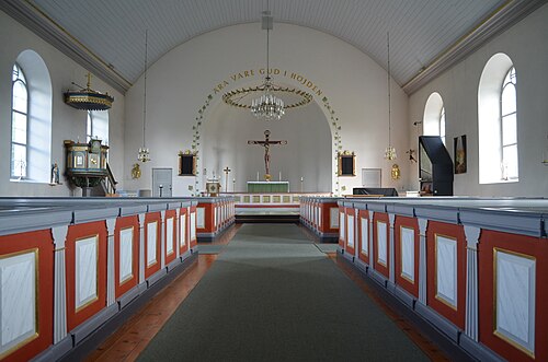 Lidhults kyrka, intérieur