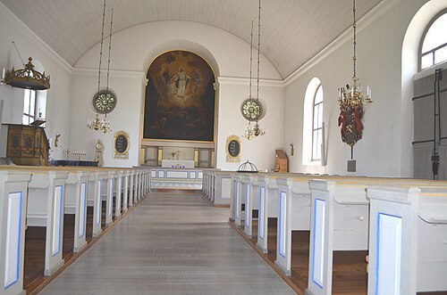 Ljungs kyrka, intérieur