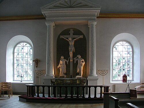 Påskallaviks kyrka, interno