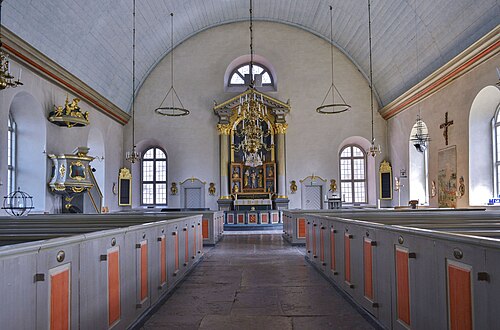 Algutsrums kyrka, interno